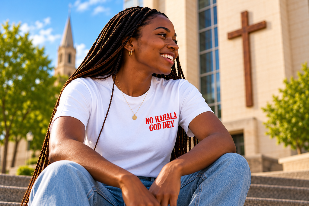 White No Wahala T-Shirt