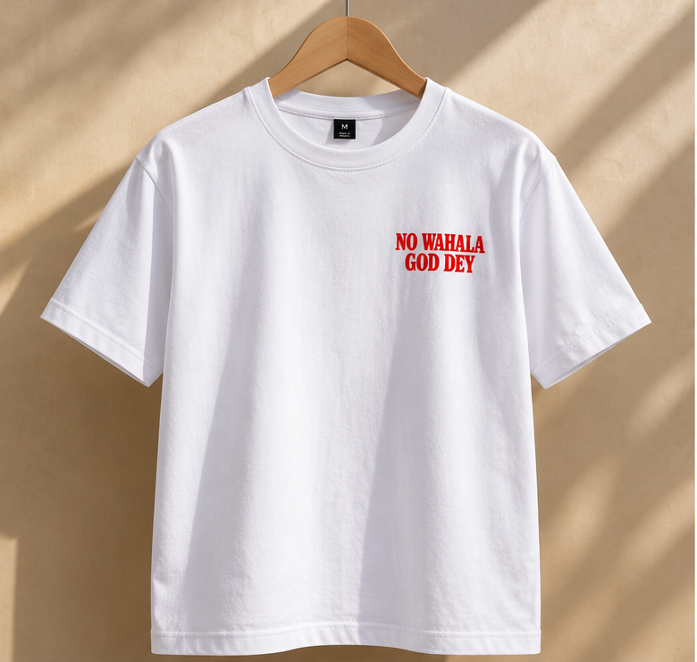 White No Wahala T-Shirt